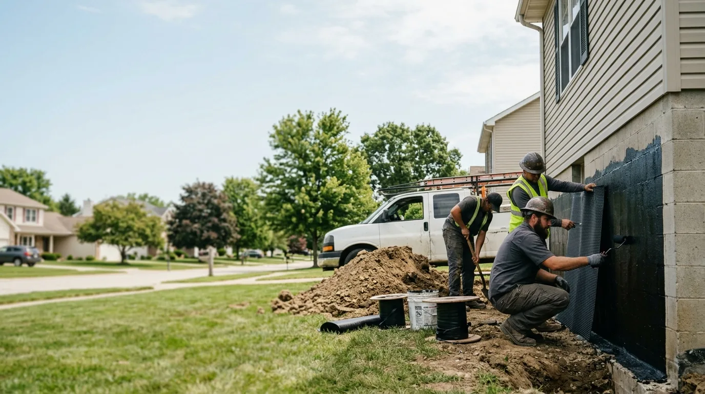Basement Waterproofing in Otterbein, IN near me